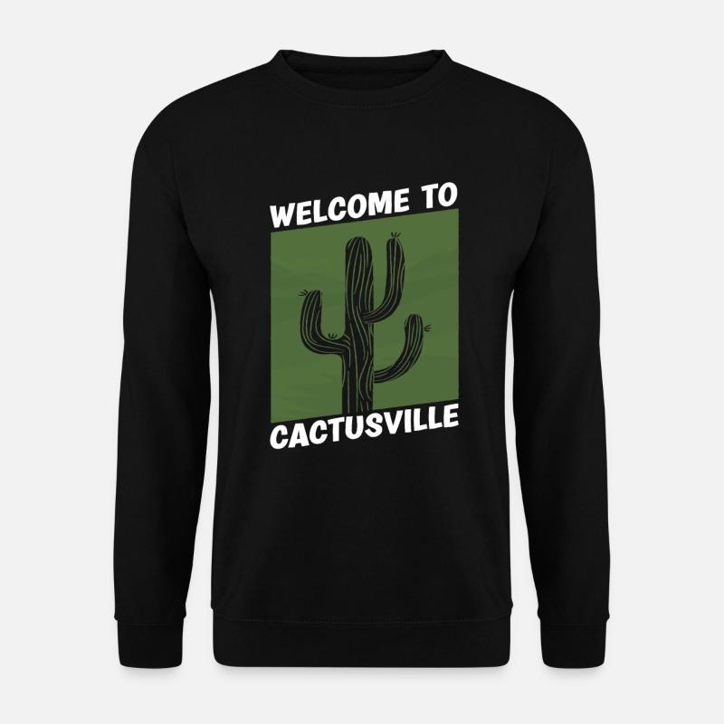Cactus Garden - Unisex Sweatshirt - black