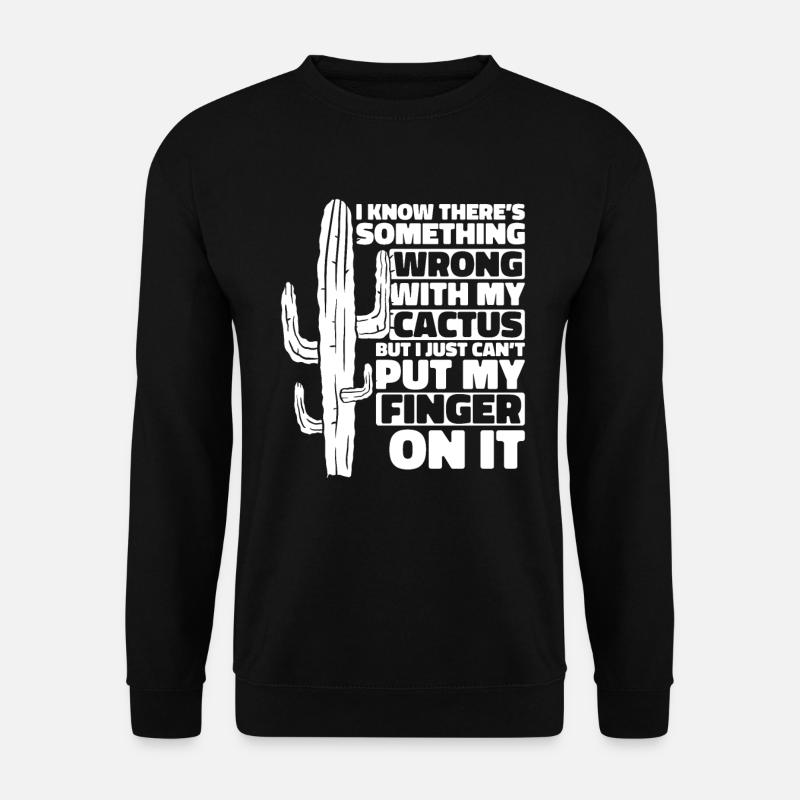 Cactus Garden - Unisex Sweatshirt - black