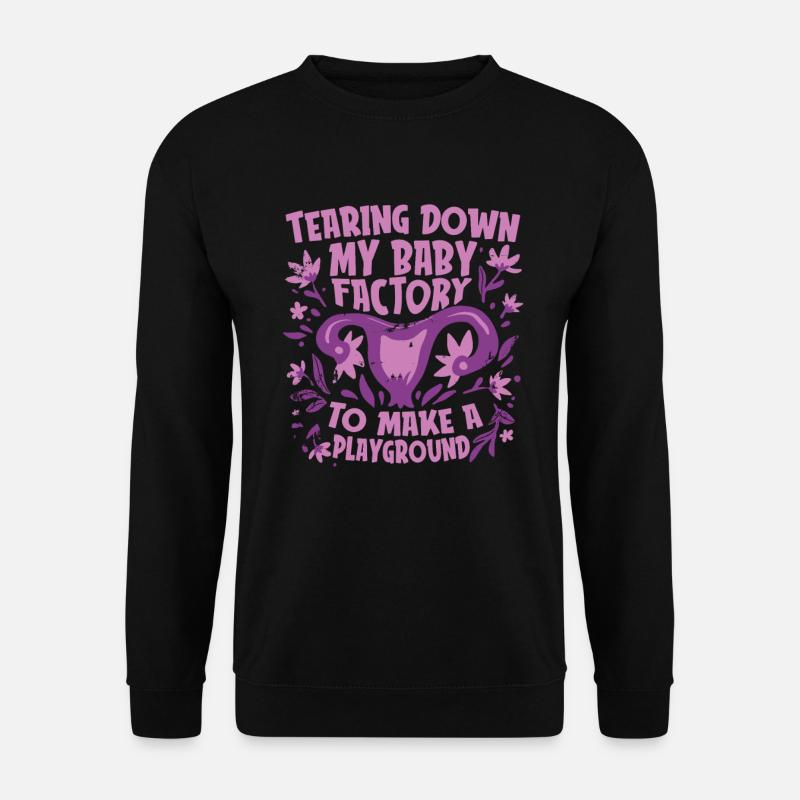 Hysterektomie - Unisex Pullover - Schwarz