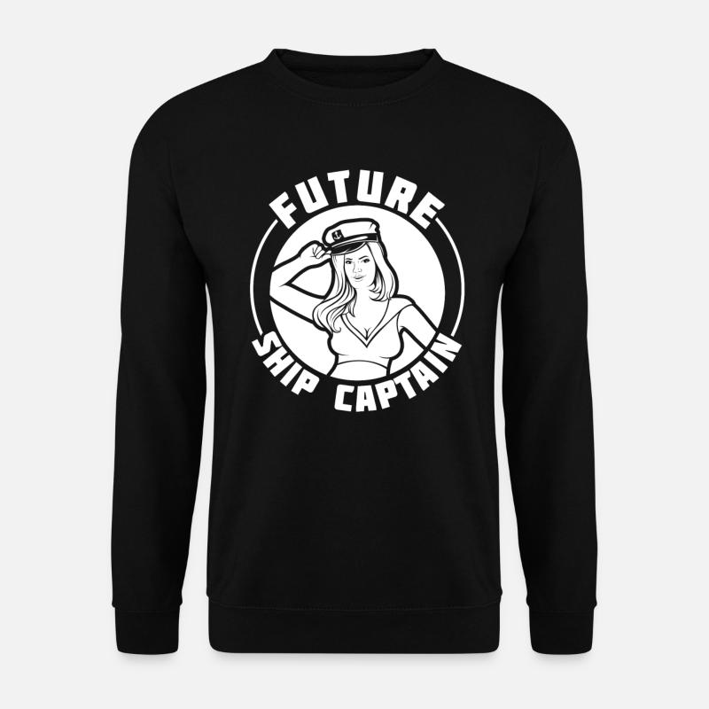Sailing Sailboat - Unisex Sweatshirt - black