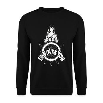 Casque de voilier à voile - Sweat-shirt Unisexe - noir - Devant - Alina (178cm) & Michal (187cm)