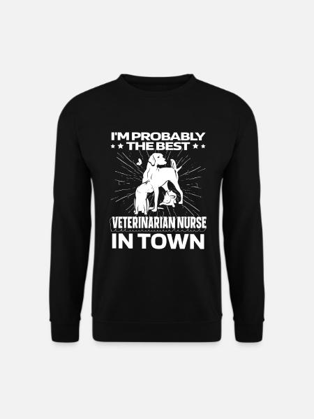 Veterinary Assistant Animals - Unisex Sweatshirt - black