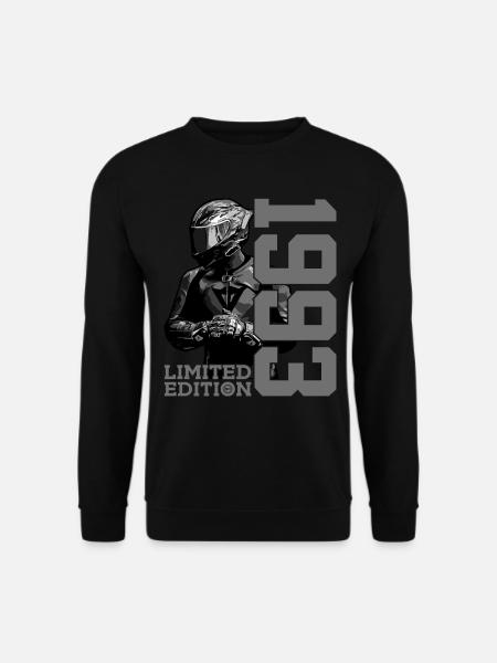 LIMITED EDITION 1993 MOTORRAD 33. GEBURTSTAG - Unisex Pullover - Schwarz