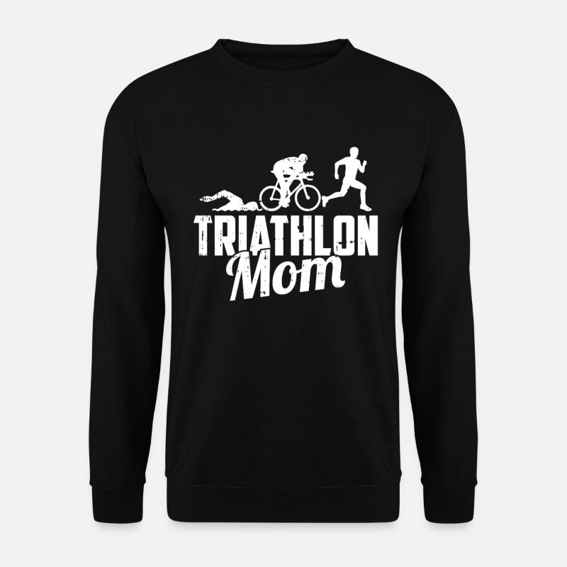 Triathlon Triathlete Mama - Unisex Sweatshirt - black