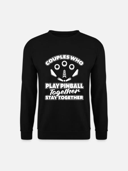 Pinball Pair - Unisex Sweatshirt - black