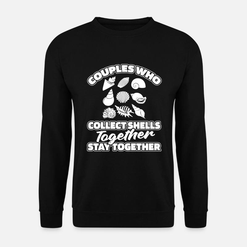 Shell pair - Unisex Sweatshirt - black