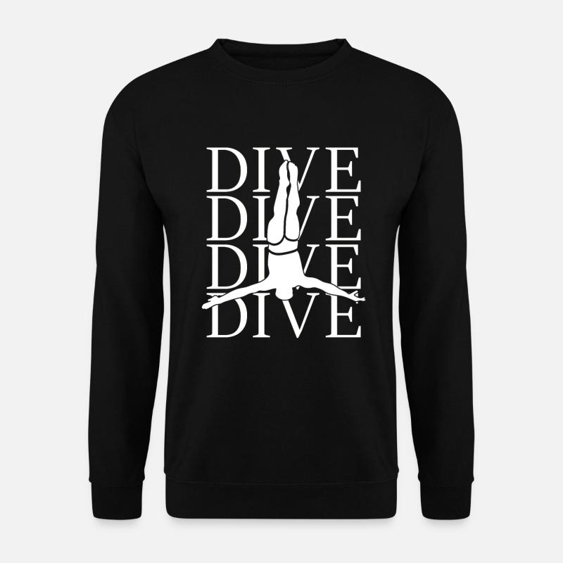 Turmspringen Turmspringer - Unisex Pullover - Schwarz