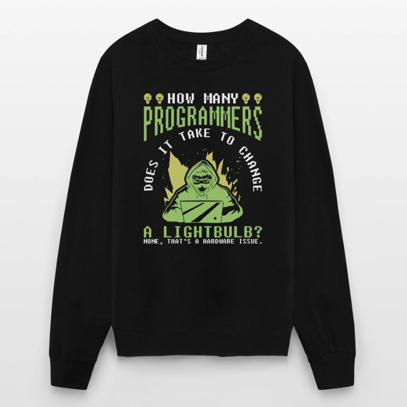 Developer Coder Programmer Funny Unisex Sweatshirt
