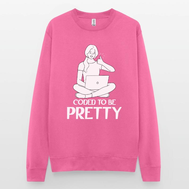 Developer Coder Programmer Woman Unisex Sweatshirt