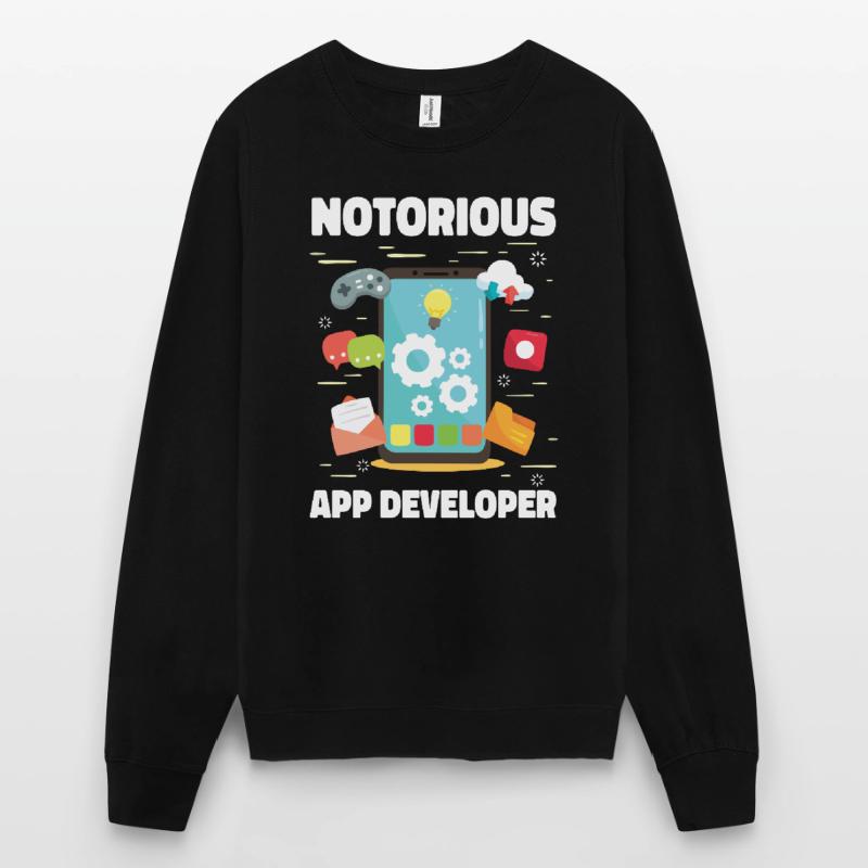 Entwickler Coder Programmierer App Unisex Pullover