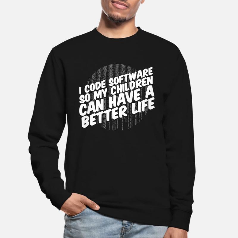 Entwickler Coder Programmierer Programmierer Unisex Pullover
