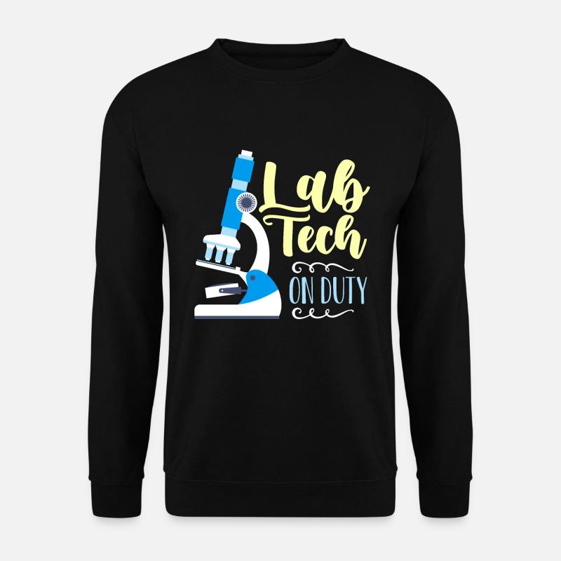 Lab Technician Lab Tech On Duty Medical Healthcare - Unisex Pullover - Schwarz