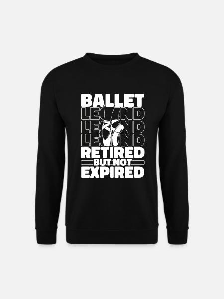 Retired Ballet Balerina - Unisex Sweatshirt - black
