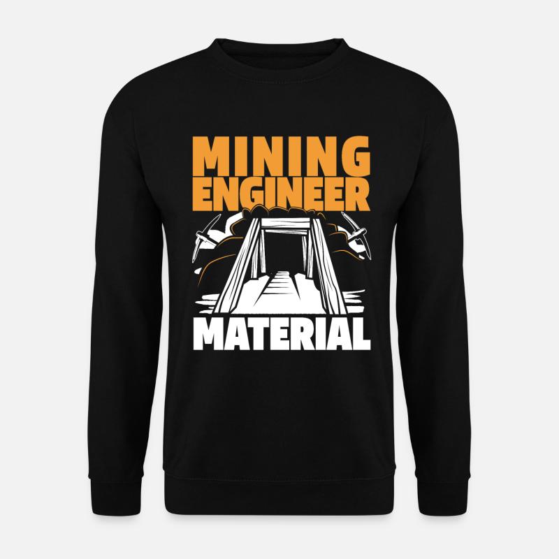 Engineer Mining Engineer - Unisex Sweatshirt - black