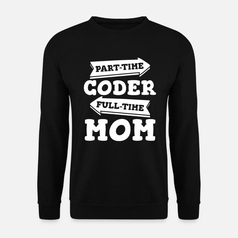 Developer Coder Programmer Mama - Unisex Sweatshirt - black