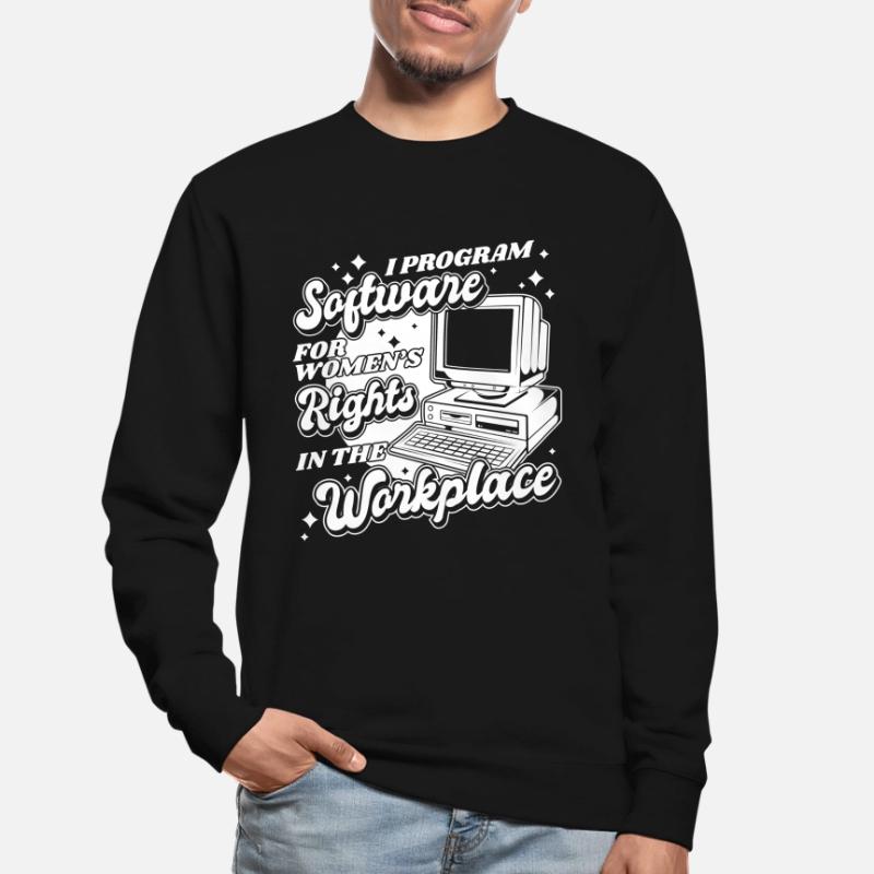 Developer Coder Programmer Computer Sweat-shirt Unisexe