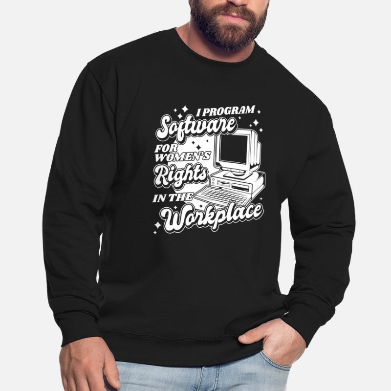 Developer Coder Programmer Computer Sweat-shirt Unisexe