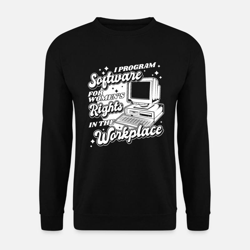 Developer Coder Programmer Computer - Sweat-shirt Unisexe - noir