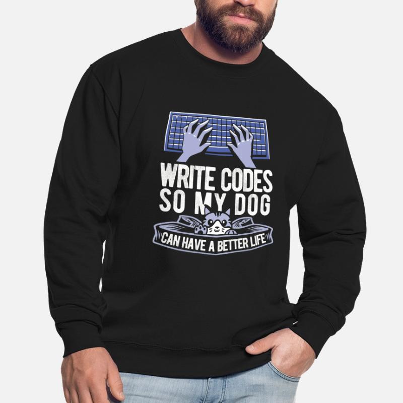 Entwickler Coder Programmierer Katze Unisex Pullover