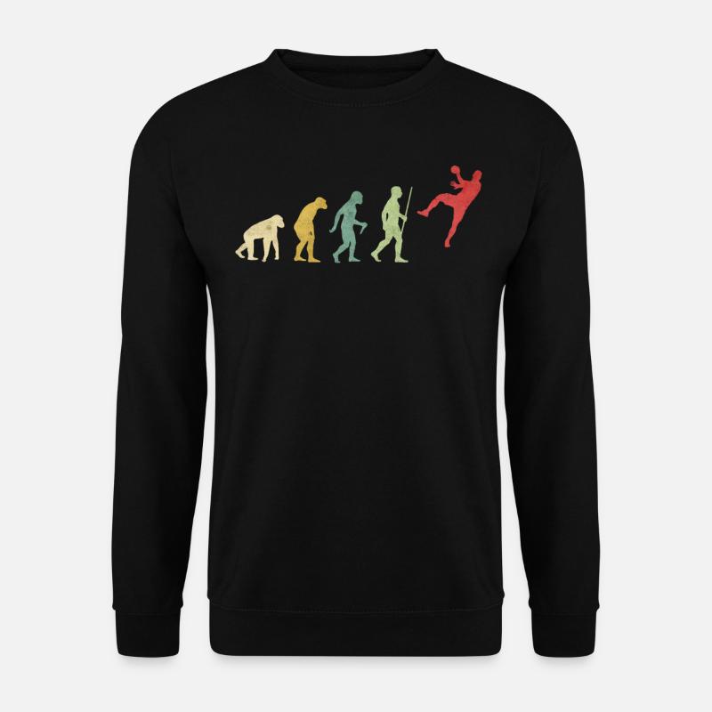 Handboll Throw Male Evolution - Sweat-shirt Unisexe - noir