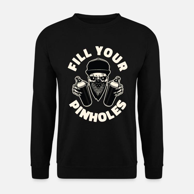Painter Varnisher Spray Paint - Unisex Sweatshirt - black