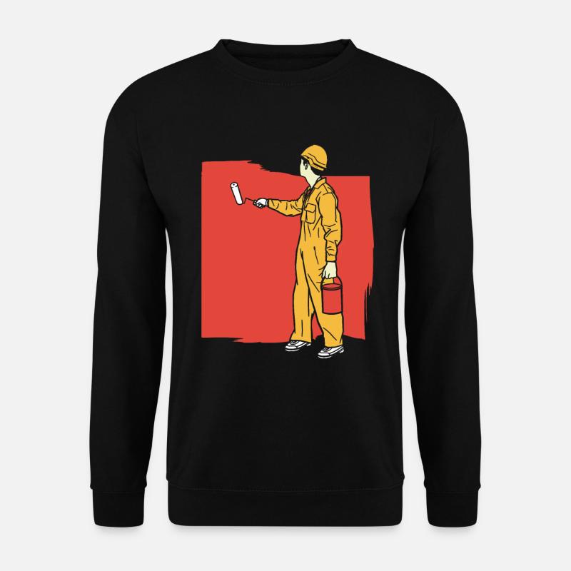 Maler Lackierer - Unisex Pullover - Schwarz