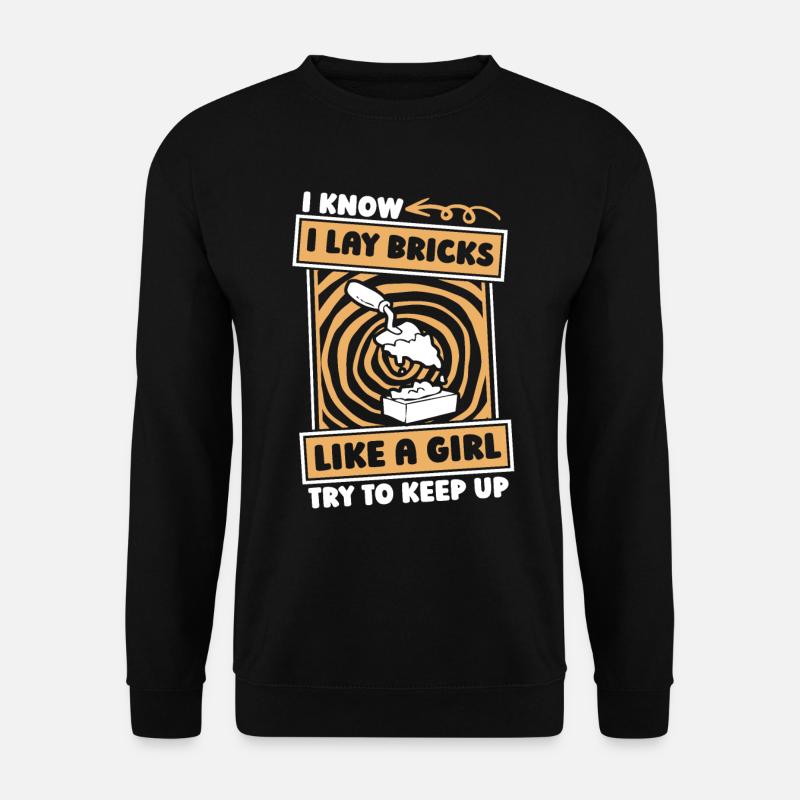 Maurer Mädchen - Unisex Pullover - Schwarz