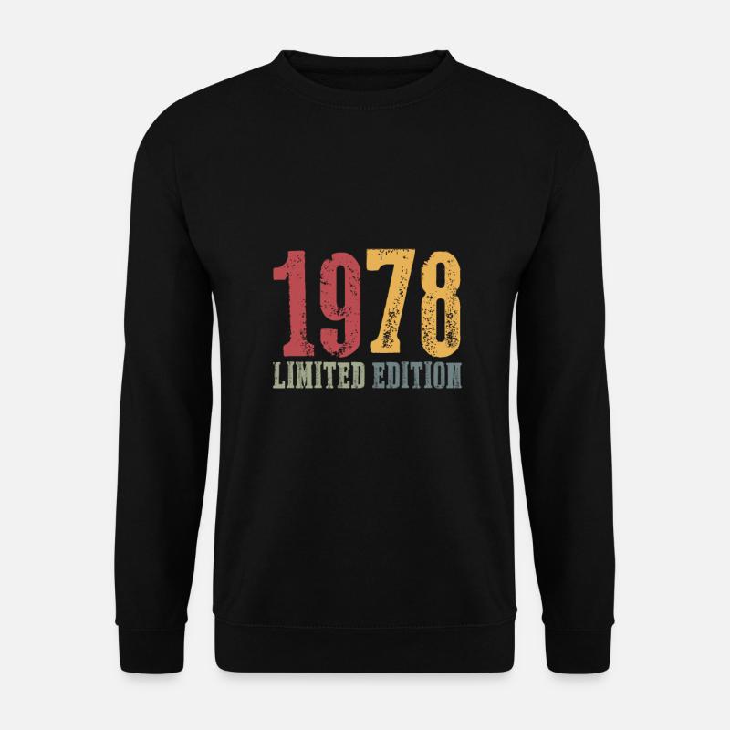 1978 Édition limitée - Sweat-shirt Unisexe - noir