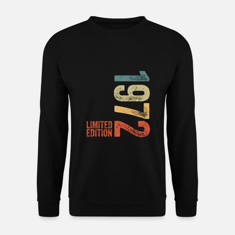 1972 Édition limitée - Sweat-shirt Unisexe - noir
