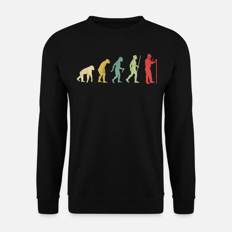 Evolución del carpintero - Sweat-shirt Unisexe - noir