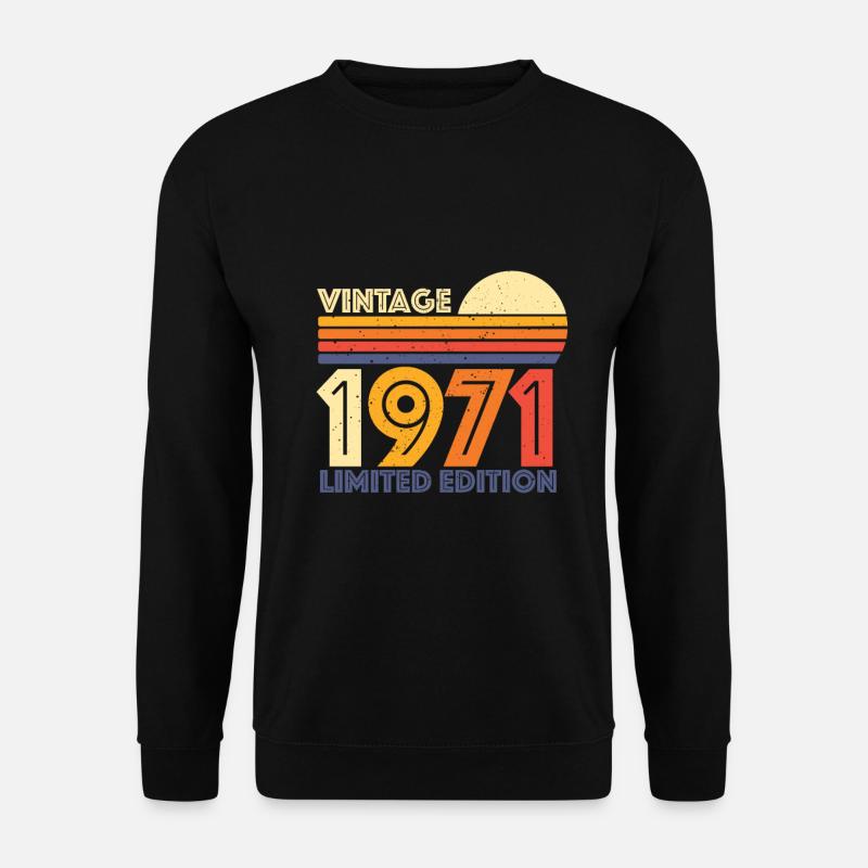 1971 Édition limitée - Sweat-shirt Unisexe - noir