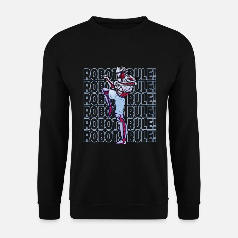 Robotik Ai Roboter - Unisex Pullover - Schwarz