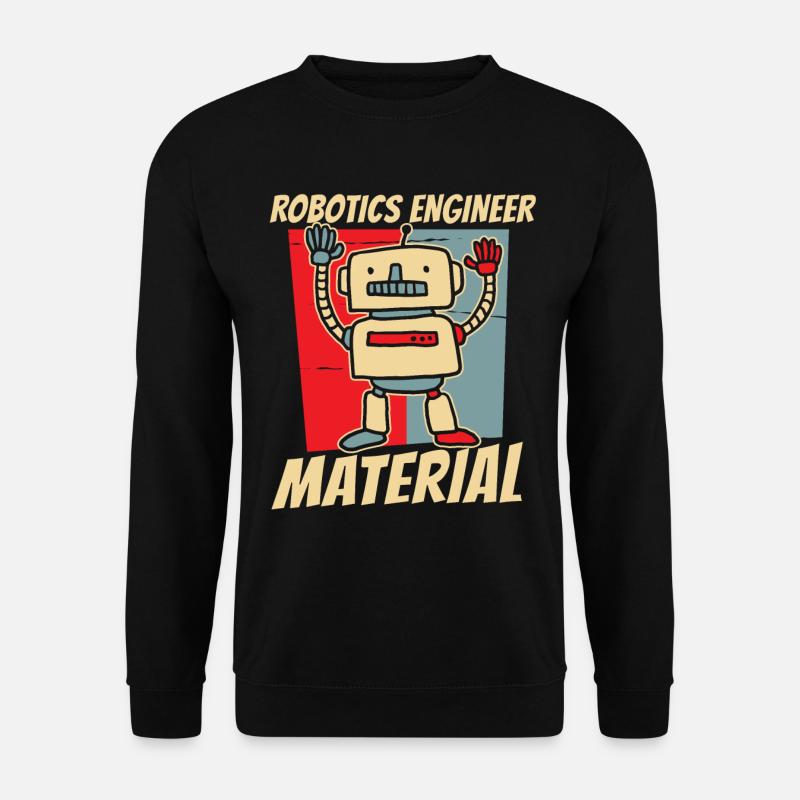 Robotik Ai Roboter - Unisex Pullover - Schwarz