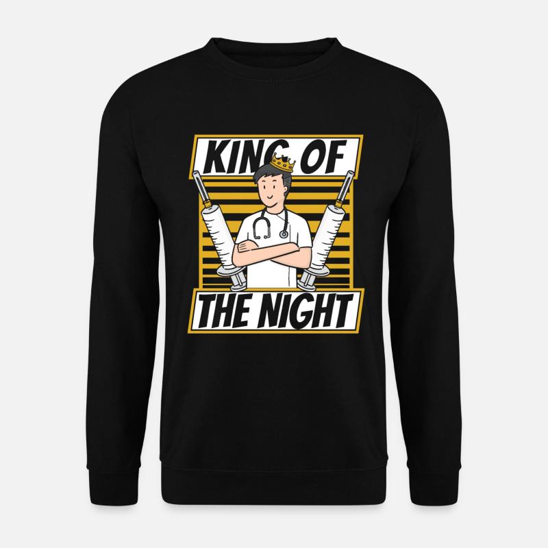 Krankenschwester Spritzen - Unisex Pullover - Schwarz