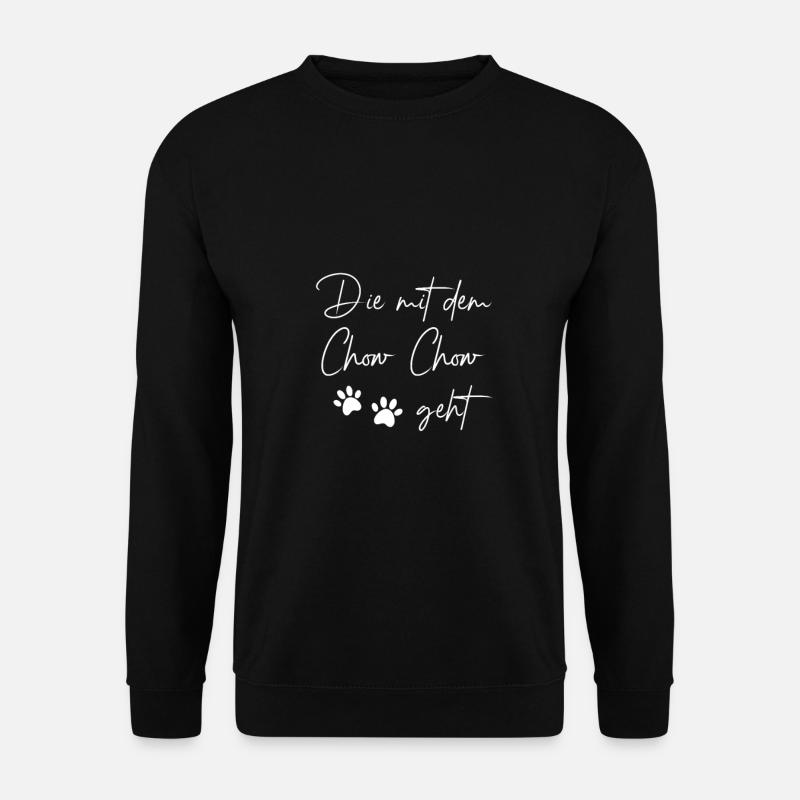 Chow Chow - Unisex Pullover - Schwarz
