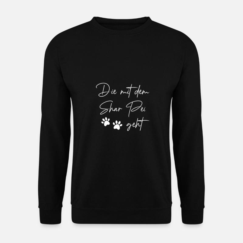 Shar Pei - Unisex Pullover - Schwarz
