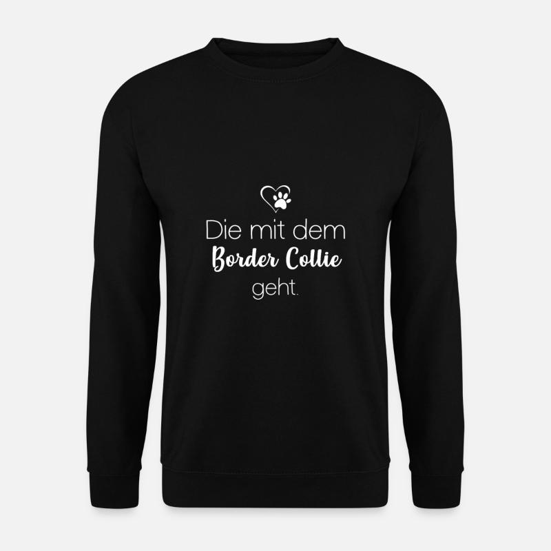 Border Collie - Unisex Pullover - Schwarz