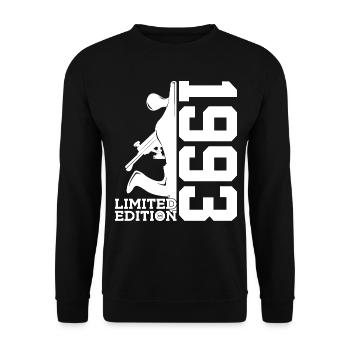 33E ANNIVERSAIRE DE CARPENTER ÉDITION LIMITÉE 1993 - Sweat-shirt Unisexe - noir - Devant - Alina (178cm) & Michal (187cm)
