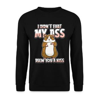 Guinea Pig Guinea Pig Humor - Unisex Sweatshirt - black - Front - Alina (178cm) & Michal (187cm)