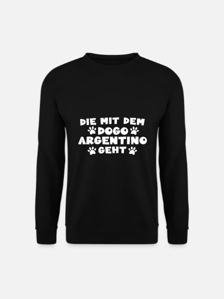 Dogo Argentino - Unisex Pullover - Schwarz