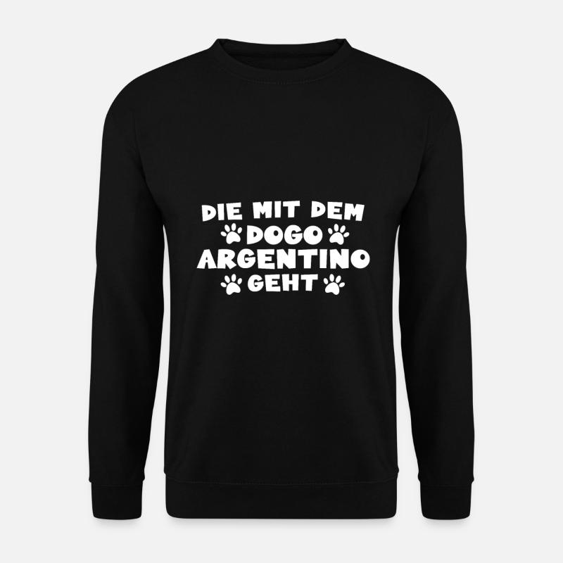 Dogo Argentino - Unisex Pullover - Schwarz