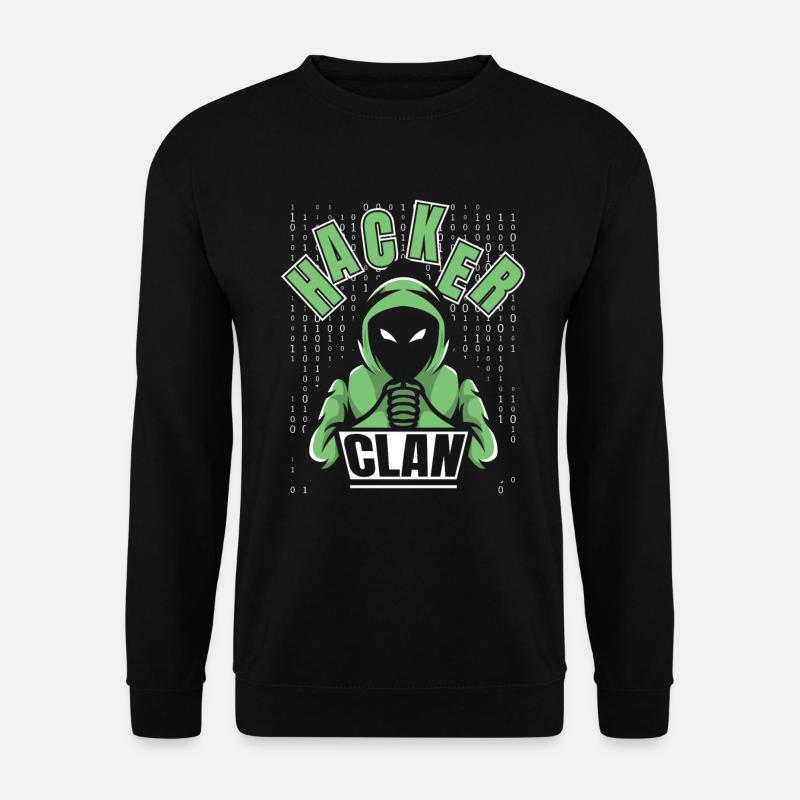 Développeur, Codeur, Programmeur, Hacker - Sweat-shirt Unisexe - noir