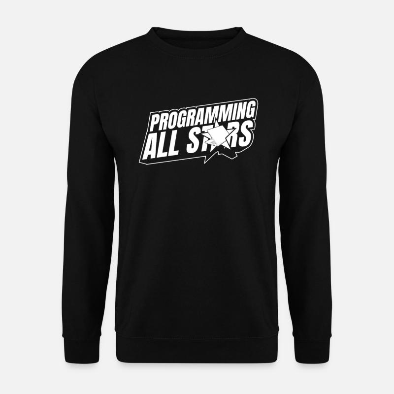 Developer Coder Programmer All Stars - Unisex Sweatshirt - black