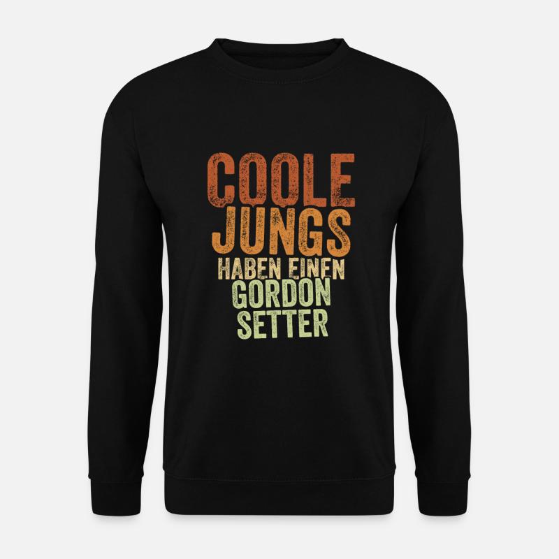 Gordon Setter - Unisex Pullover - Schwarz