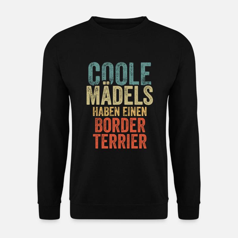 Border Terrier - Unisex Pullover - Schwarz