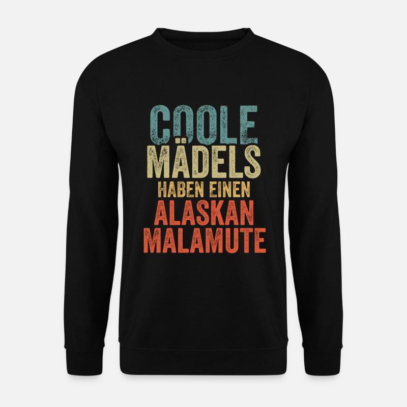 Alaskan Malamute - Unisex Pullover - Schwarz