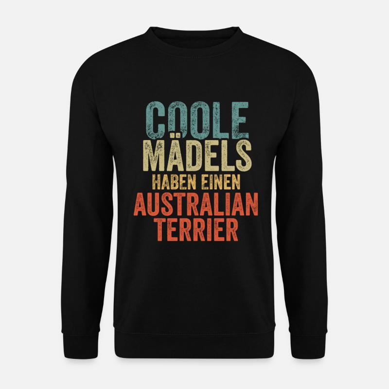 Australian Terrier - Unisex Pullover - Schwarz