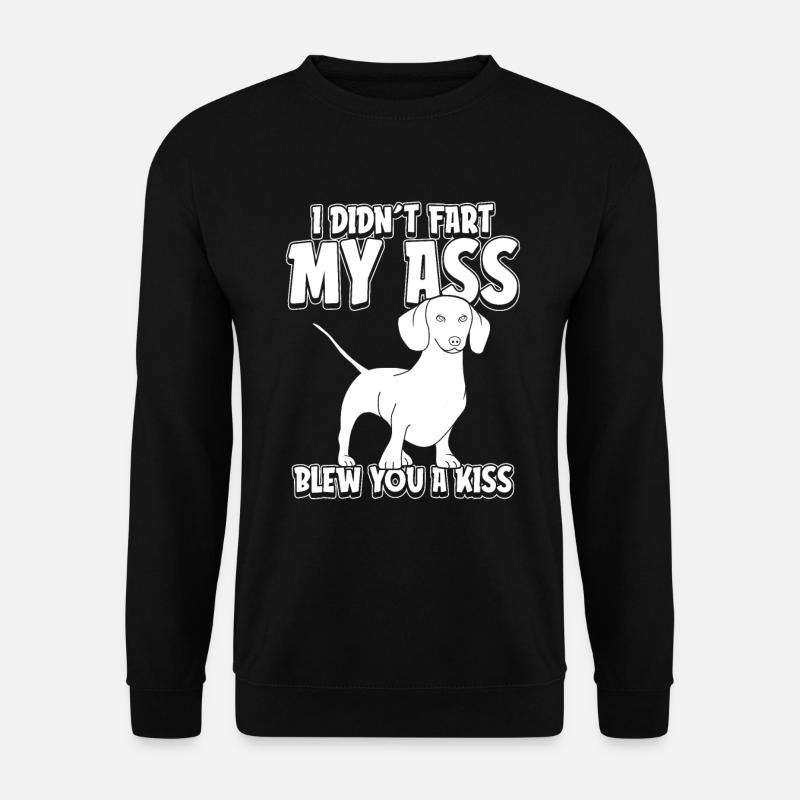 Dachshund Dachshund Funny - Unisex Sweatshirt - black
