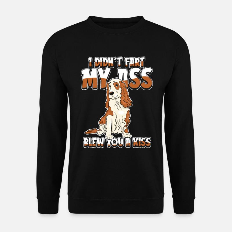 Cocker Spaniel Humor - Unisex Sweatshirt - black