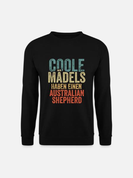 Australian Shepherd - Unisex Pullover - Schwarz